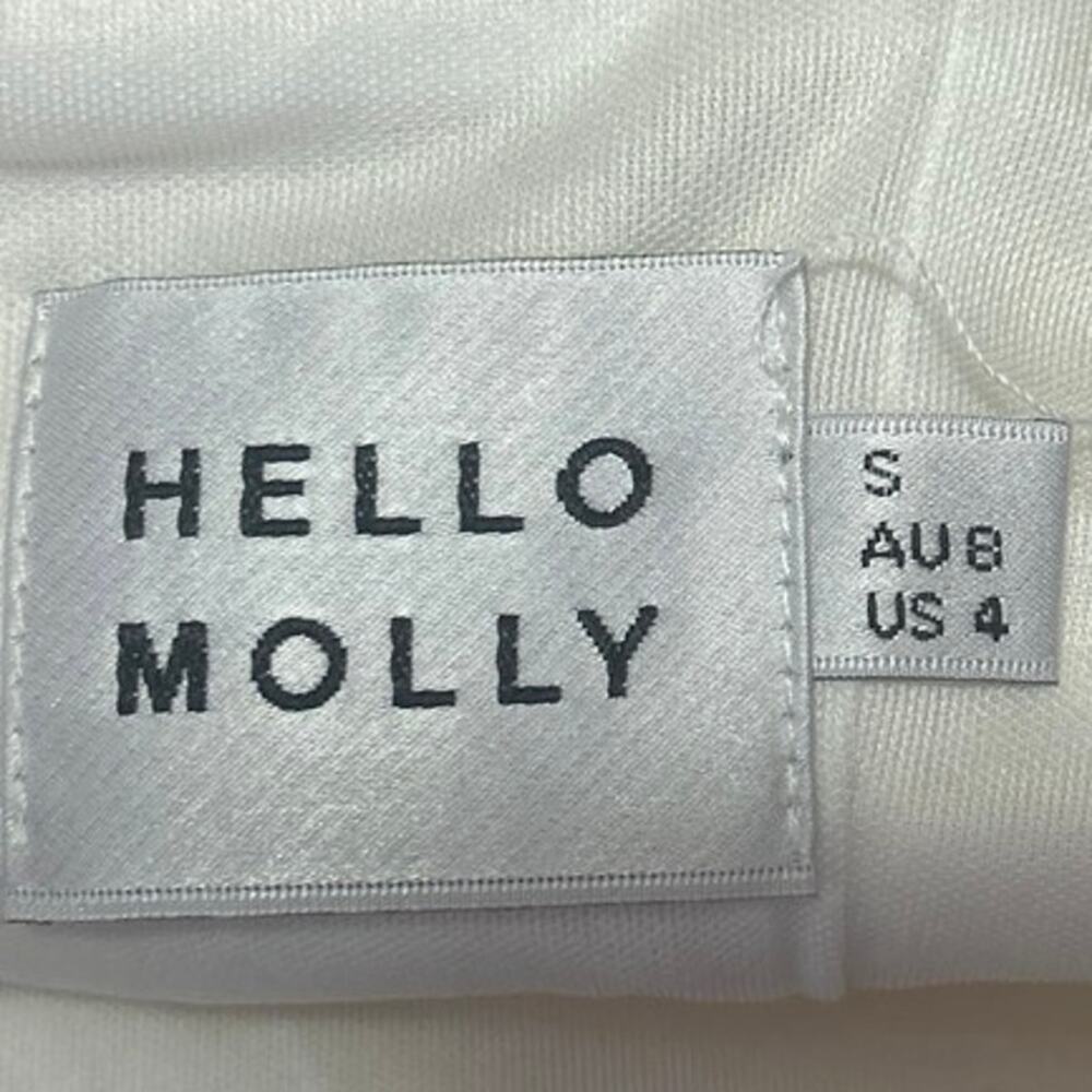 Hello Molly White Ruffle Mini Dress - Picture 4 of 5